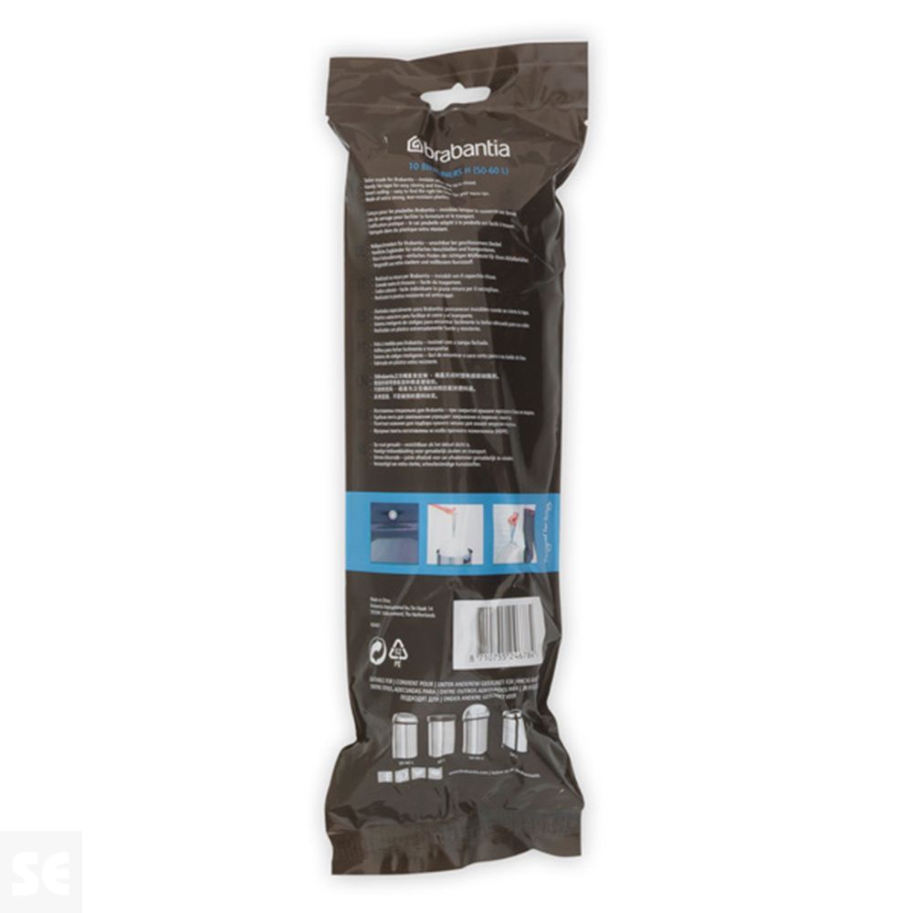 Bolsas de Basura, Código H, 50-60 l