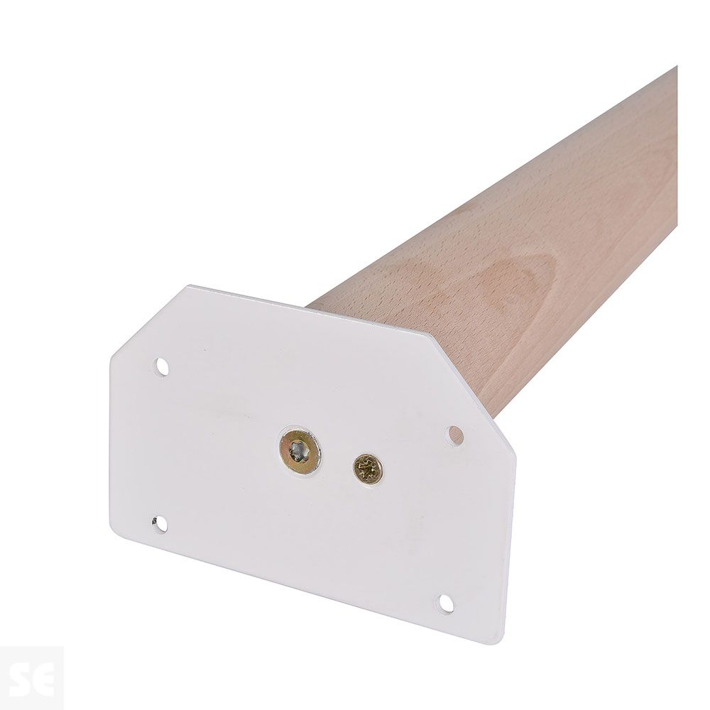 Pata Danish Madera Blanca 40cm