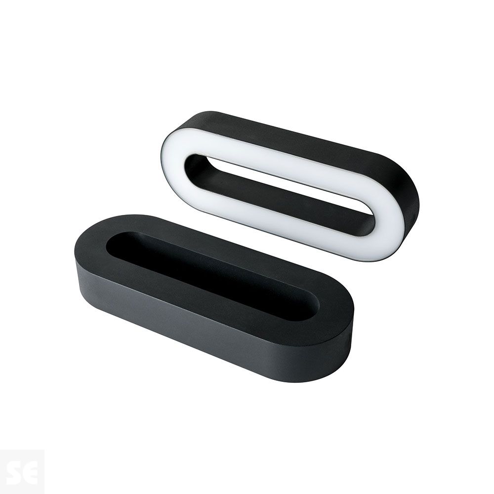 Lámpara Led Exterior Moval Gris 3,5 W USB Ref.94207