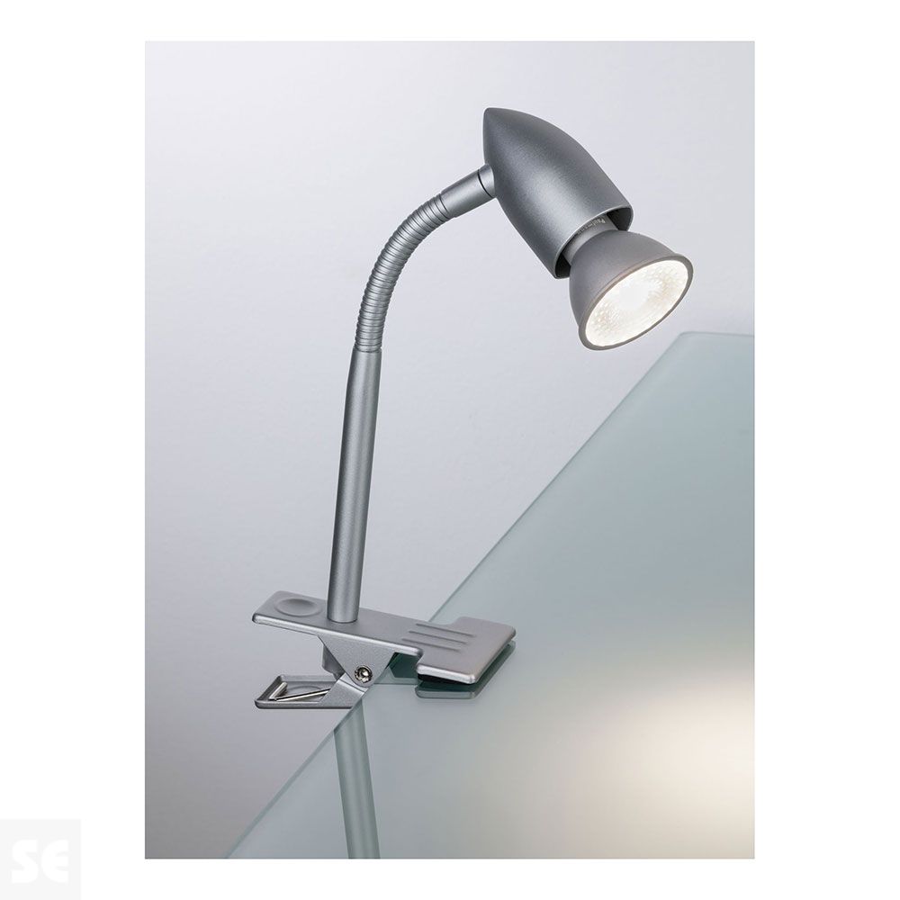 Lector Gesa Klemm Gu10 35 W Cromo Mate Ref.954.25