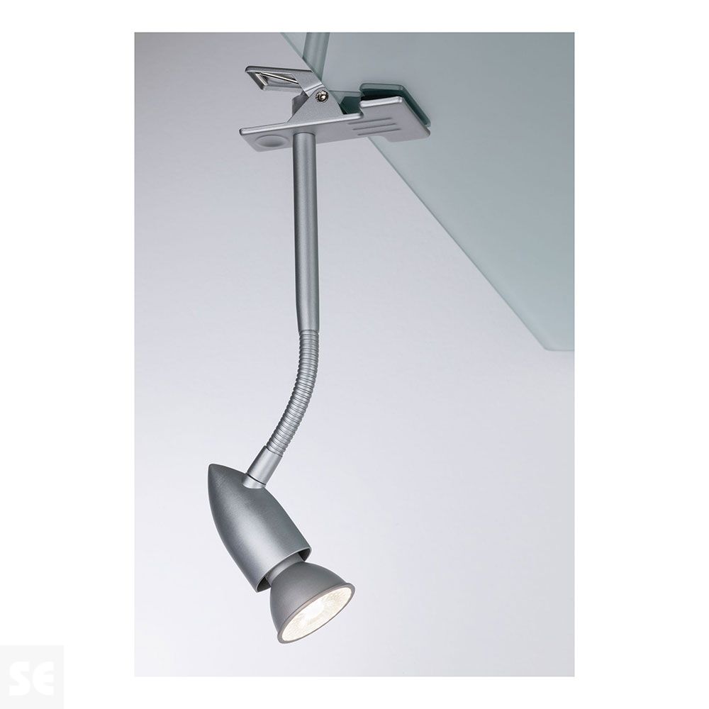 Lector Gesa Klemm Gu10 35 W Cromo Mate Ref.954.25