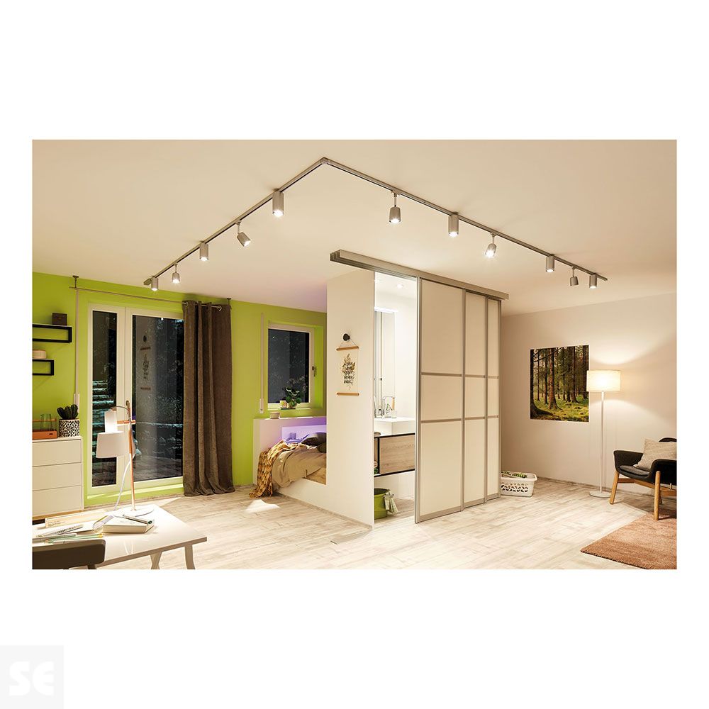 Kit de iluminación Rail Cover Max. 3x10 W Gu10 1 m Ref.95462