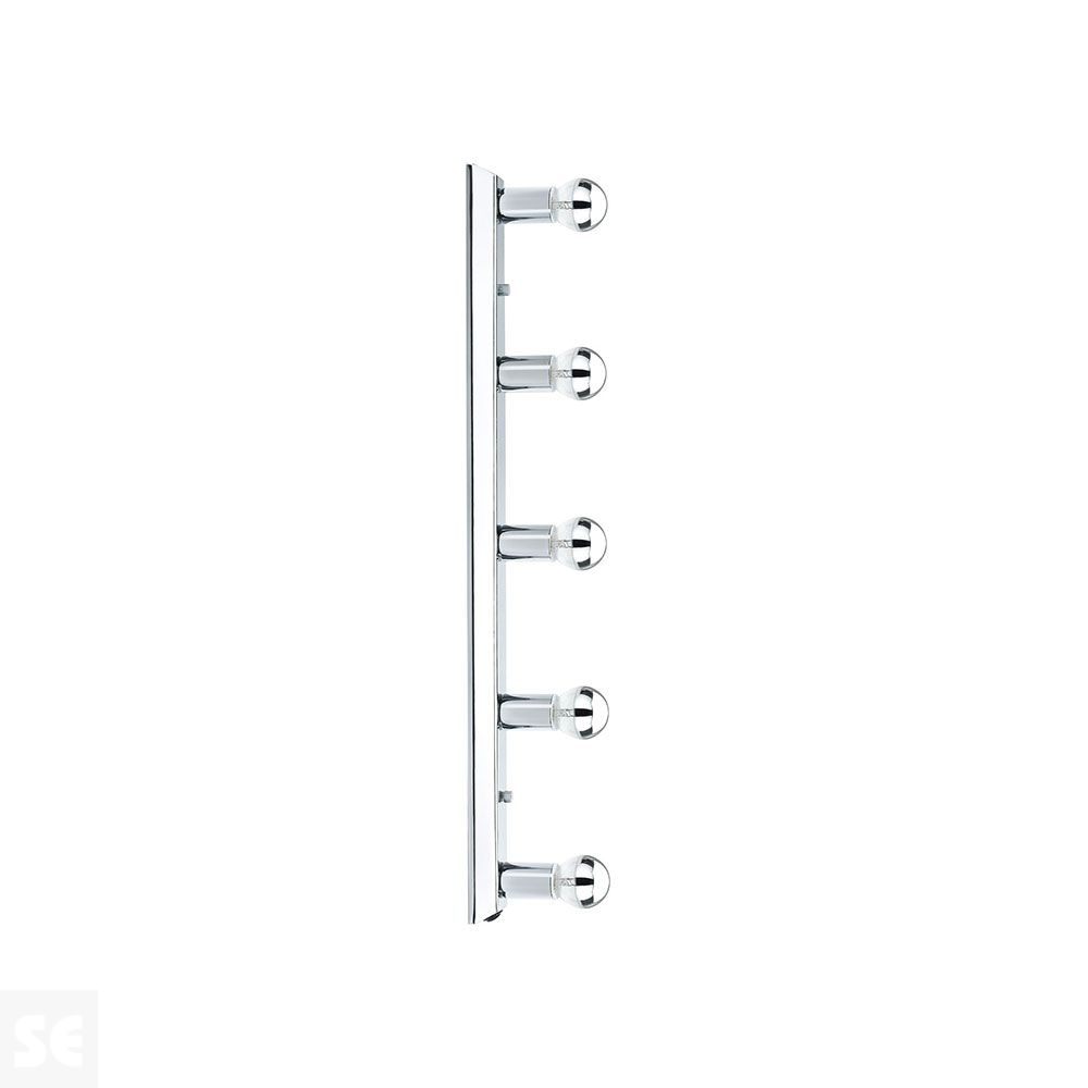 Regula Barra E14 Max.5x40 W Cromo