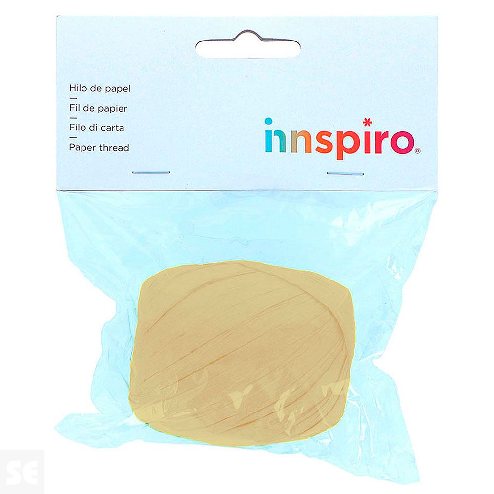 Rafia Papel Natural 4mmx30m