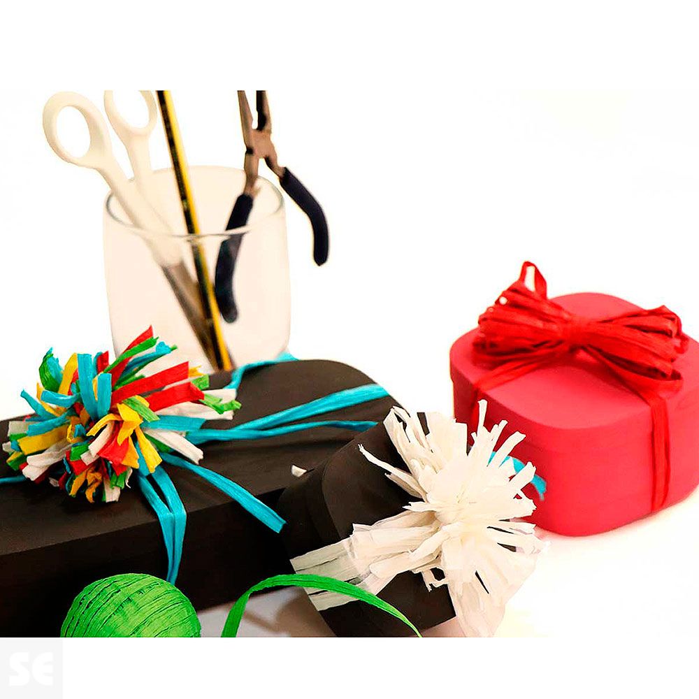 Rafia Papel Natural 4mmx30m