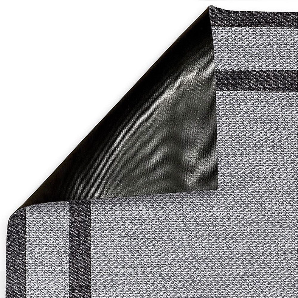 LIVING DEC - Alfombra tejido de vinilo Marco1 Silver 200x290 cm