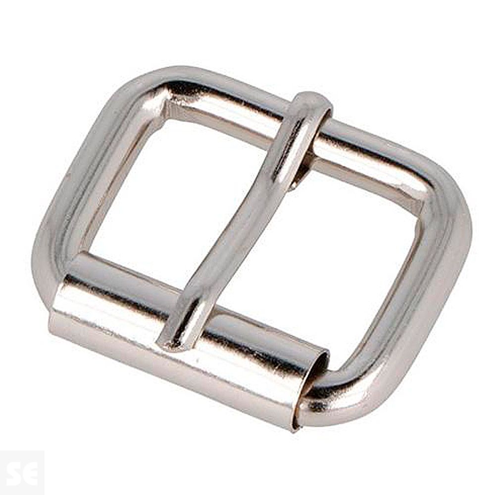 Hebilla Rectangular Hierro Níquel 26 mm 5u.