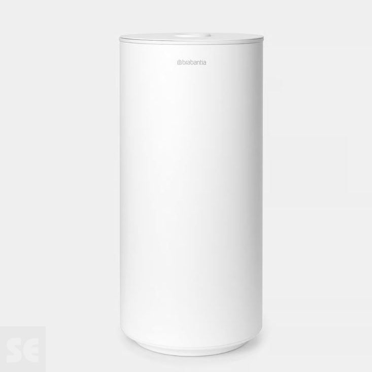 Dispensador Rollos de Papel Wc Mineral Blanco Fresco