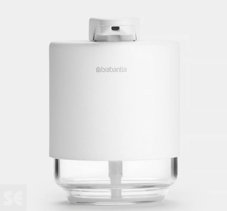 Dosificador de Jabón 200 ml. Mineral Blanco Fresco