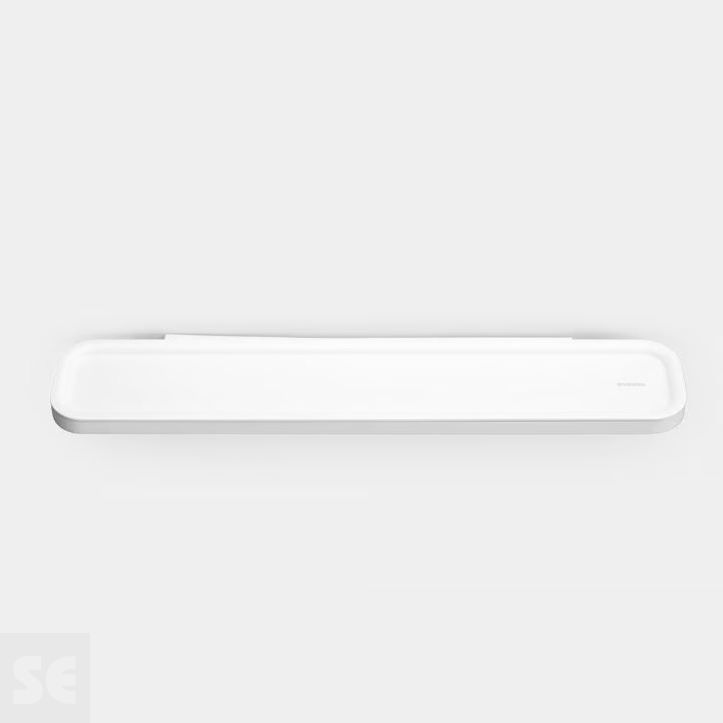 Estante de Baño Mineral Blanco Fresco