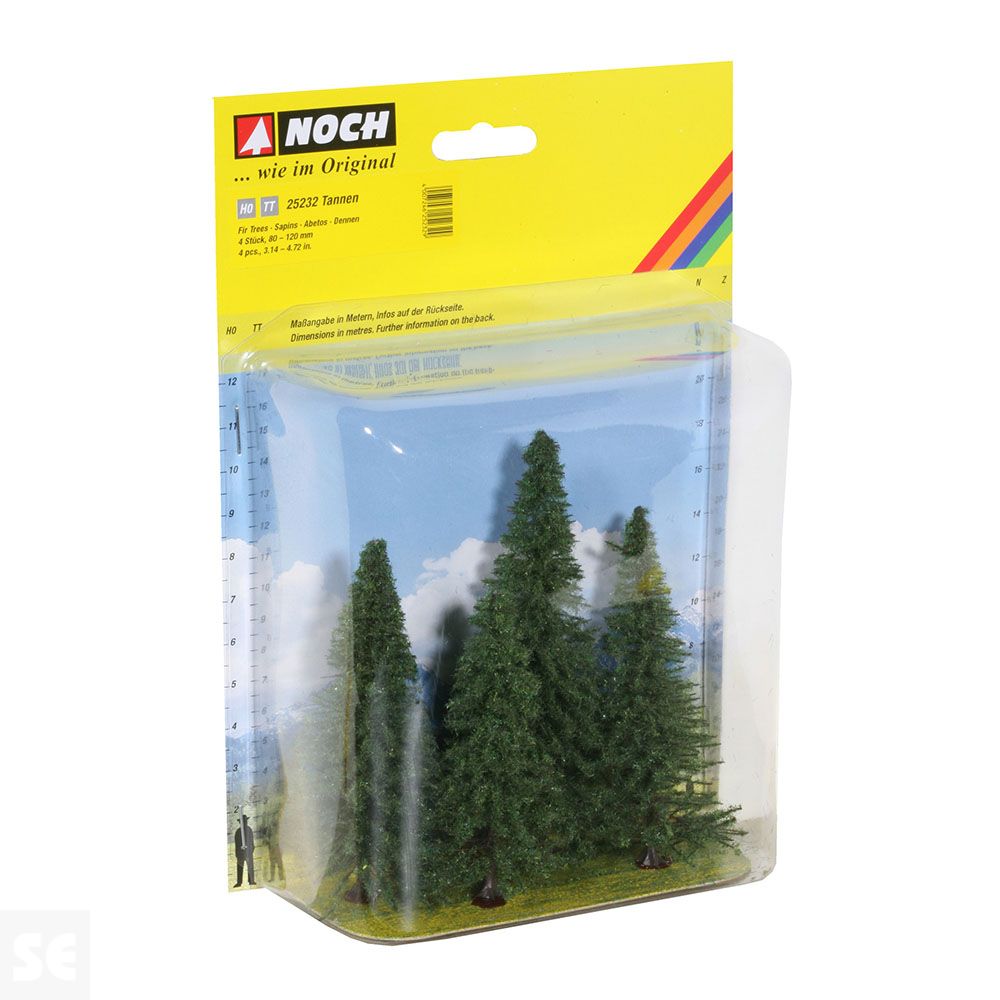 Abetos, 4 Pzs., 80-120Mm De Alto