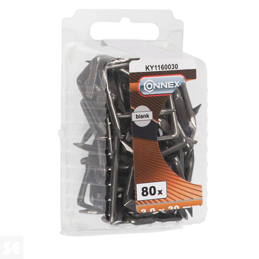 Alcayatas Punta de Hierro 3,0X30mm. (80u.)