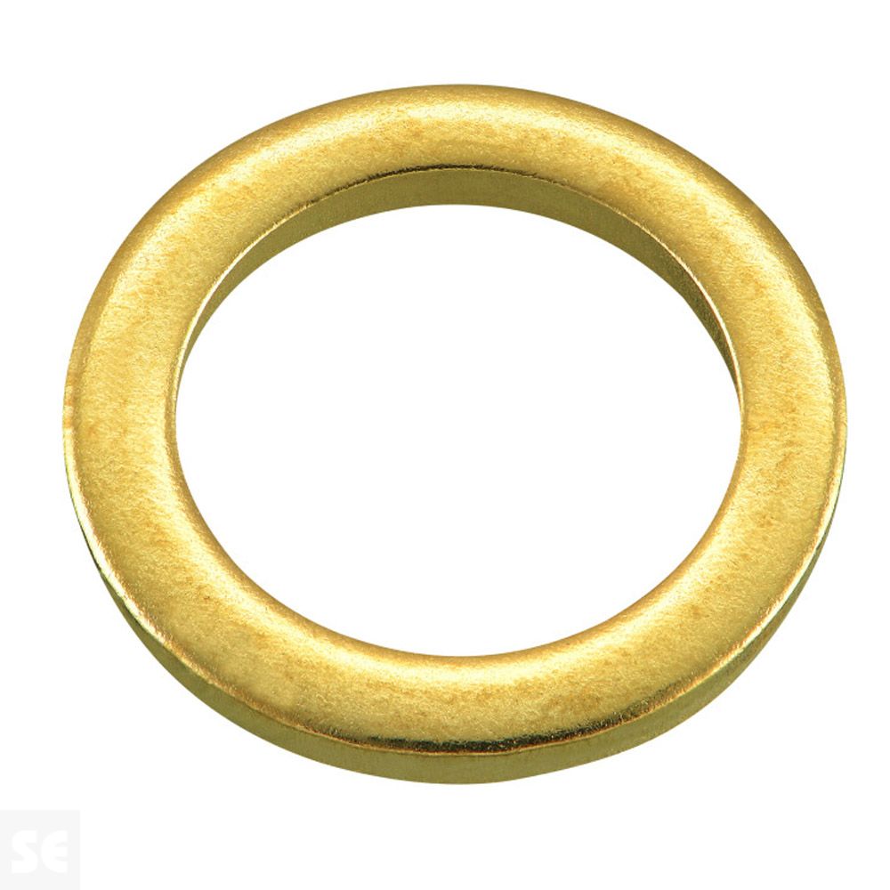 Anillo Bisagra Latonado 16x11x2 mm (16 uds.)