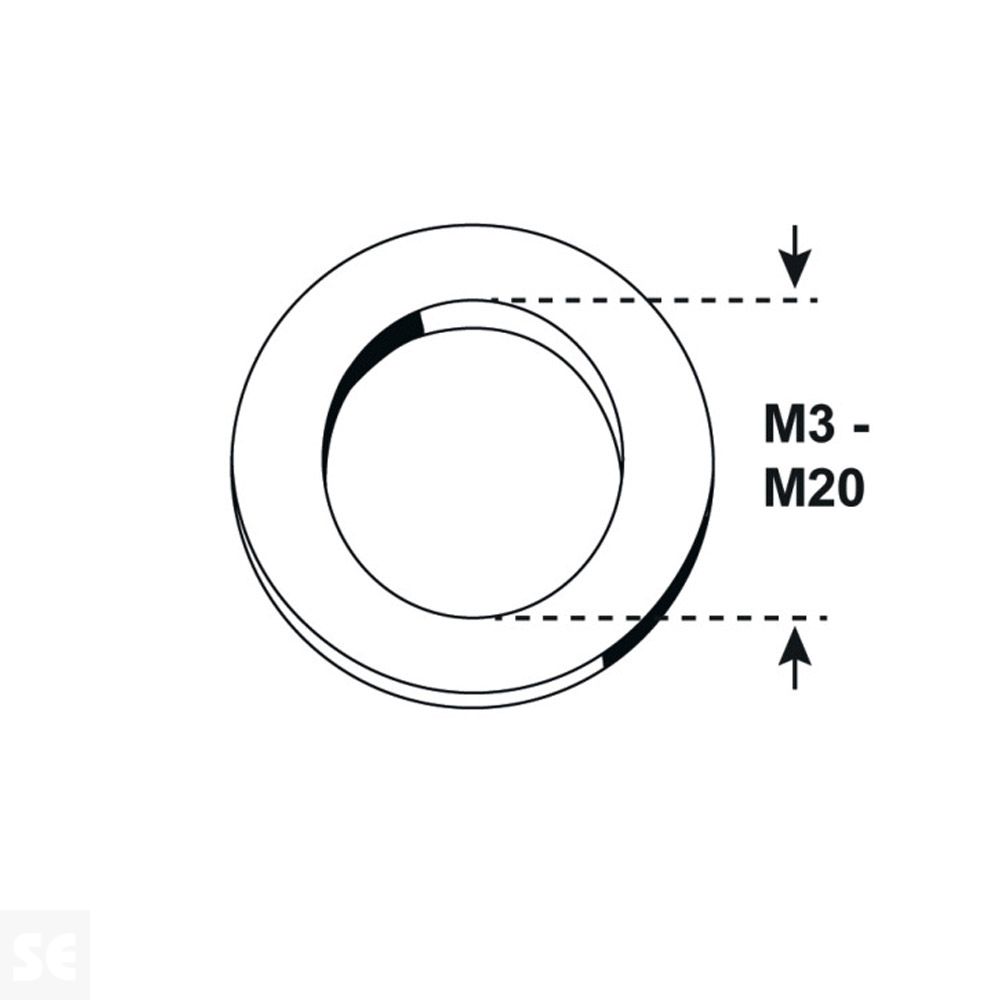 Surtido Arandela Cincada125 Vz 7090 (45 uds.)