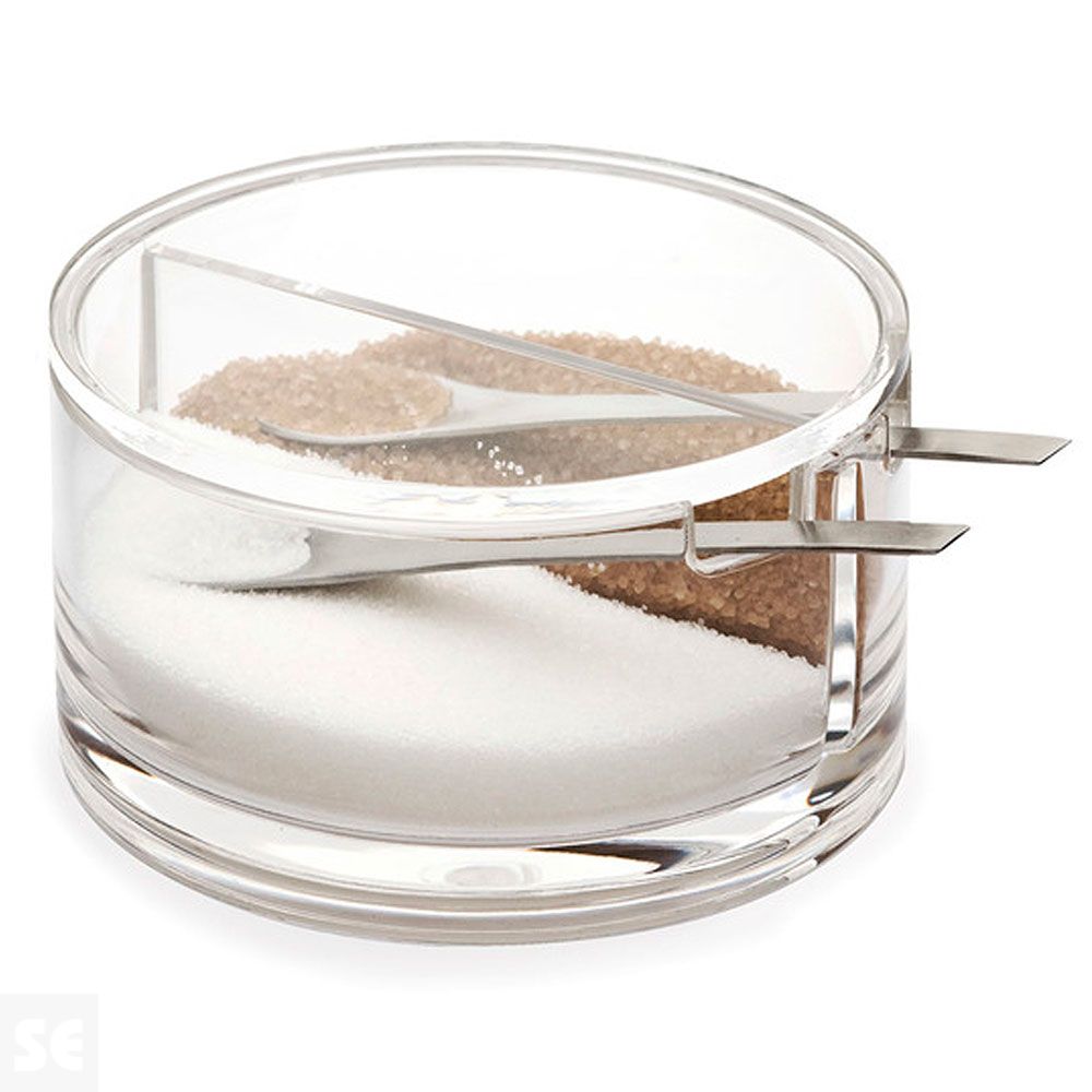 Azucarero Doble Acrílico