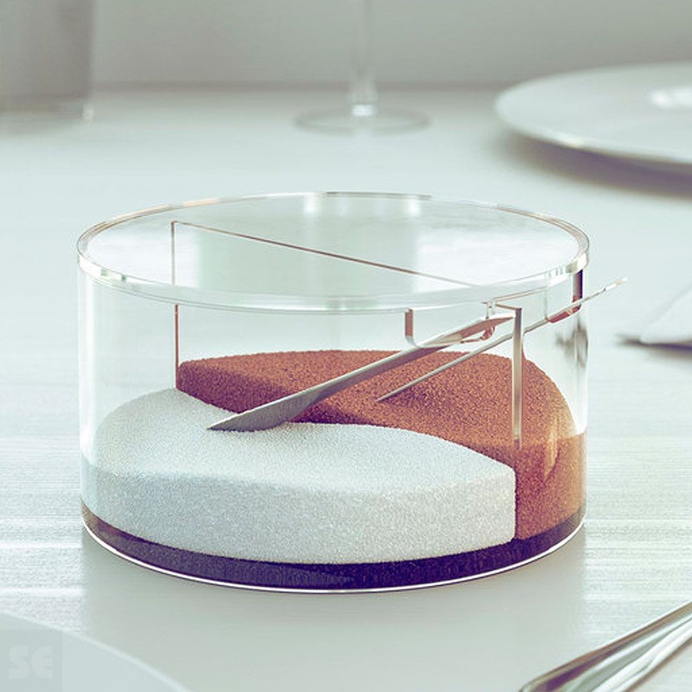 Azucarero Doble Acrílico