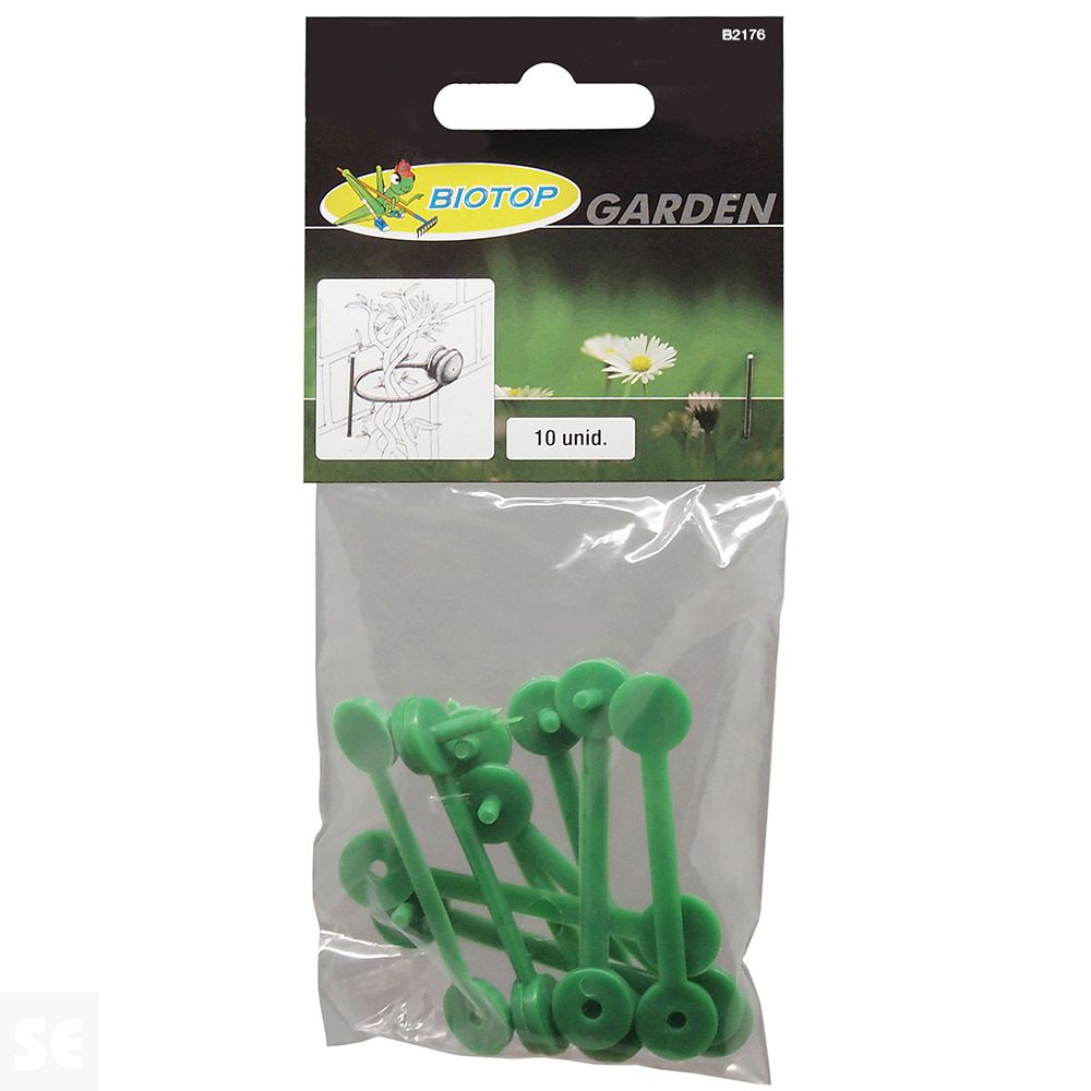 Abrazadera Para Trepadoras con Tachuela