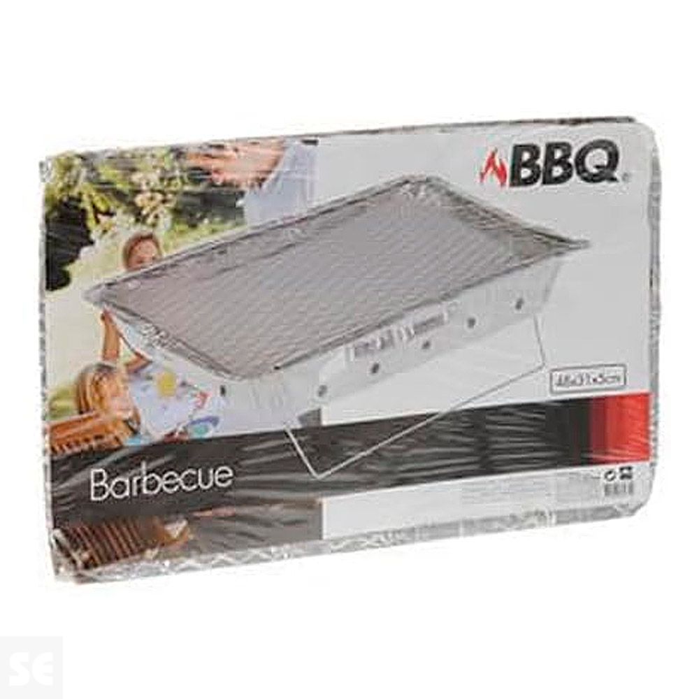 Barbacoa con Carbón Usar y Tirar 31x24x5 cm