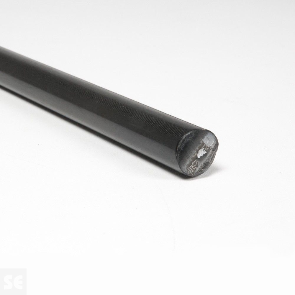 Barra redonda de Polipropileno negro | Servei Estació