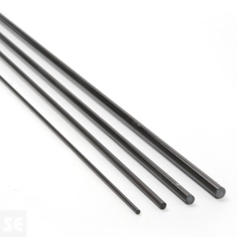 Varilla redonda de Fibra de Carbono