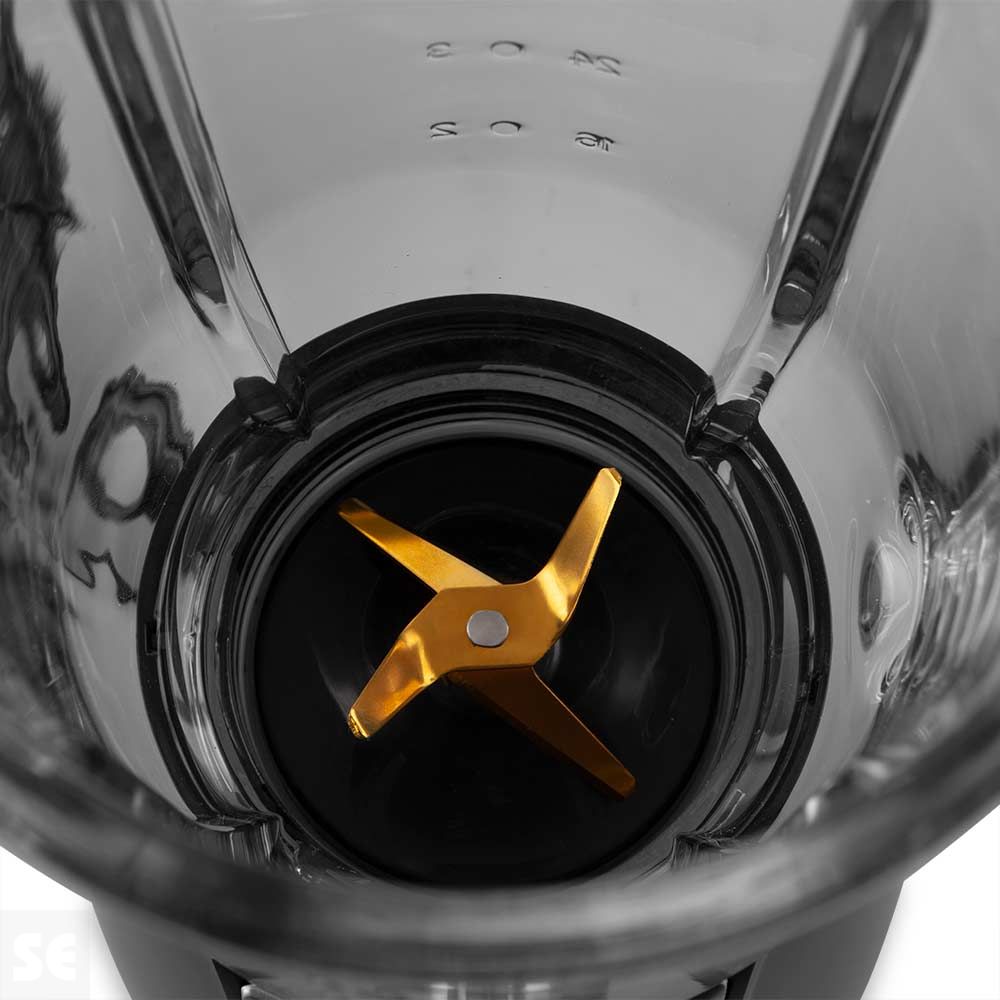 Batidora de Vaso-Cristal - 1,5l Potencia 600w