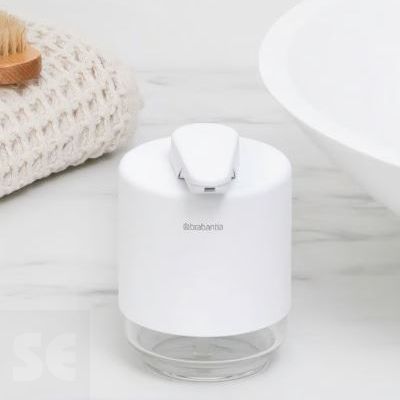 Dosificador de Jabón 200 ml. Mineral Blanco Fresco