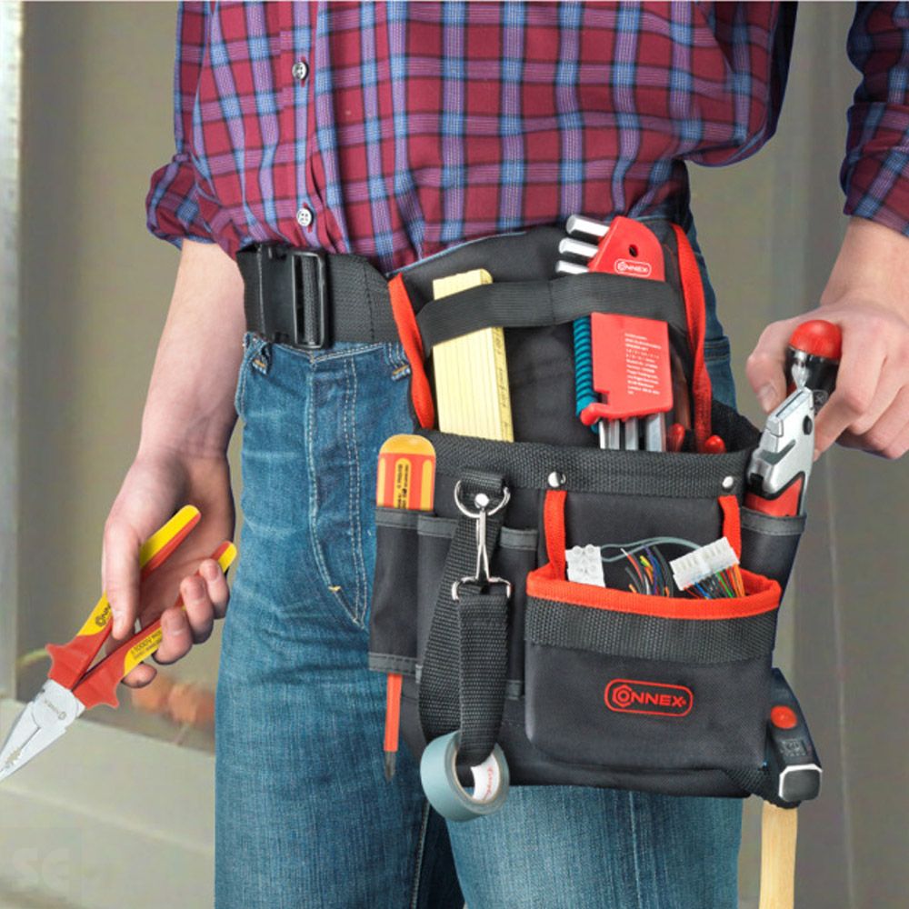 Bolsa Herramientas Cinta 8 Compartimentos