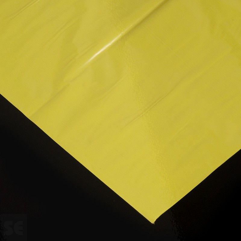 Bolsa de polietileno color amarillo | Servei Estació