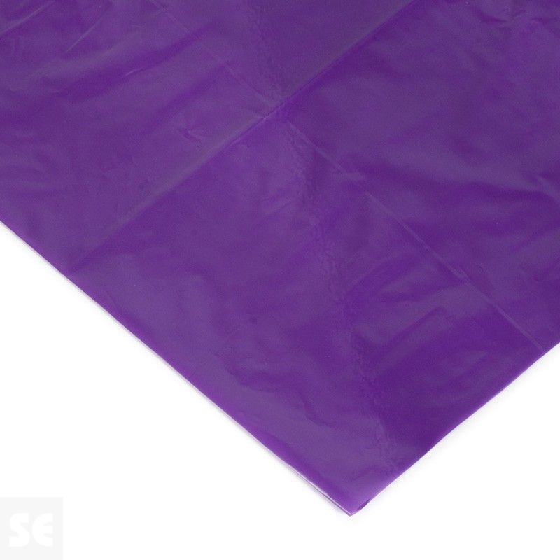 Bolsa de polietileno color lila | Servei Estació