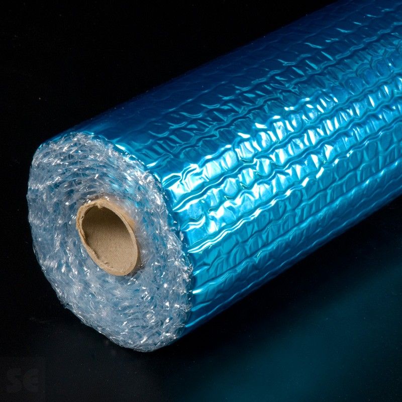 Rollo burbuja metalizada Polietileno colores