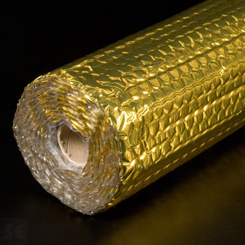 Rollo burbuja metalizada Polietileno colores