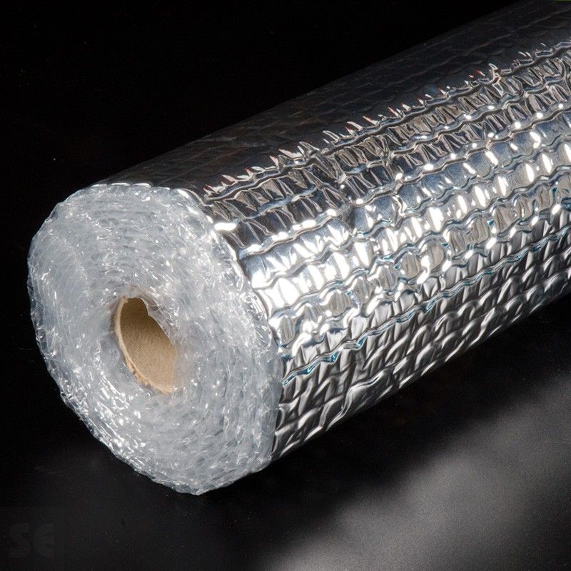 Rollo burbuja metalizada Polietileno colores