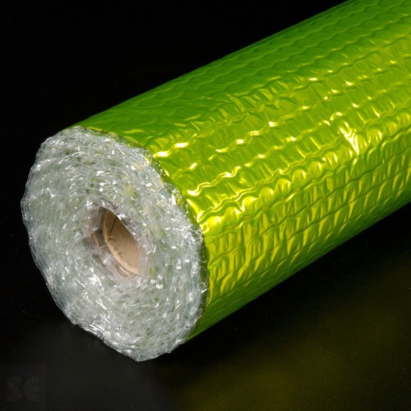 Rollo burbuja metalizada Polietileno colores