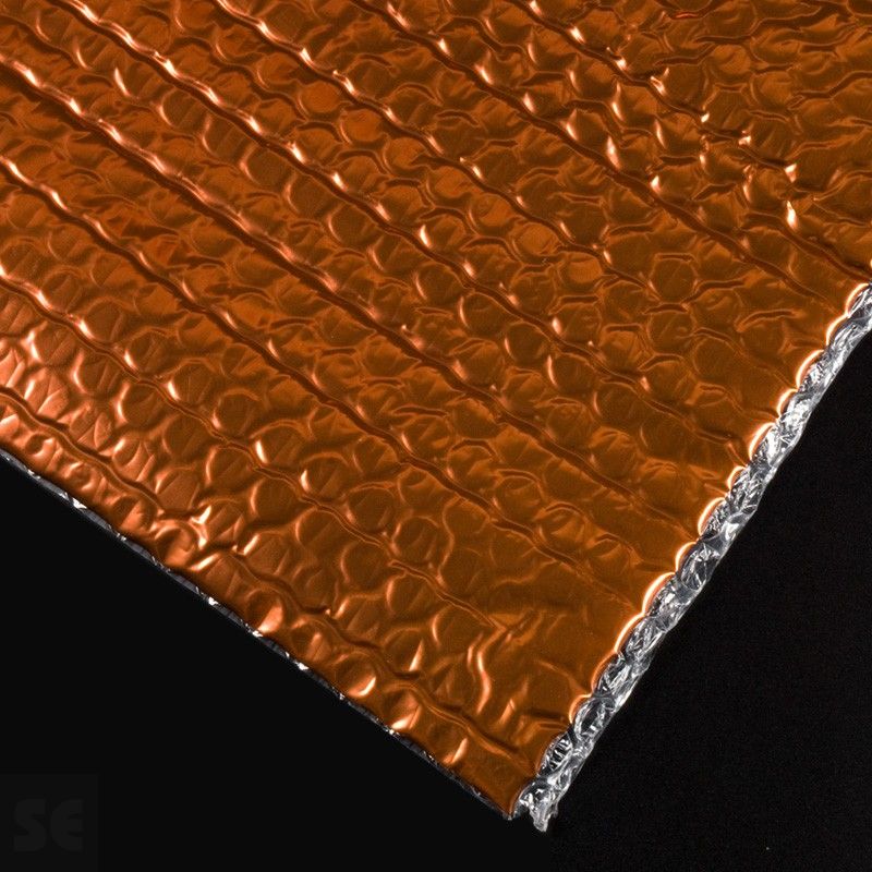 Rollo burbuja metalizada Polietileno colores