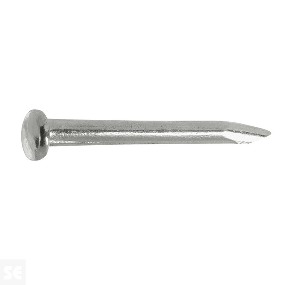 Pin Cabeza Redonda galvanizado 1,8x20mm. (60 gramos)