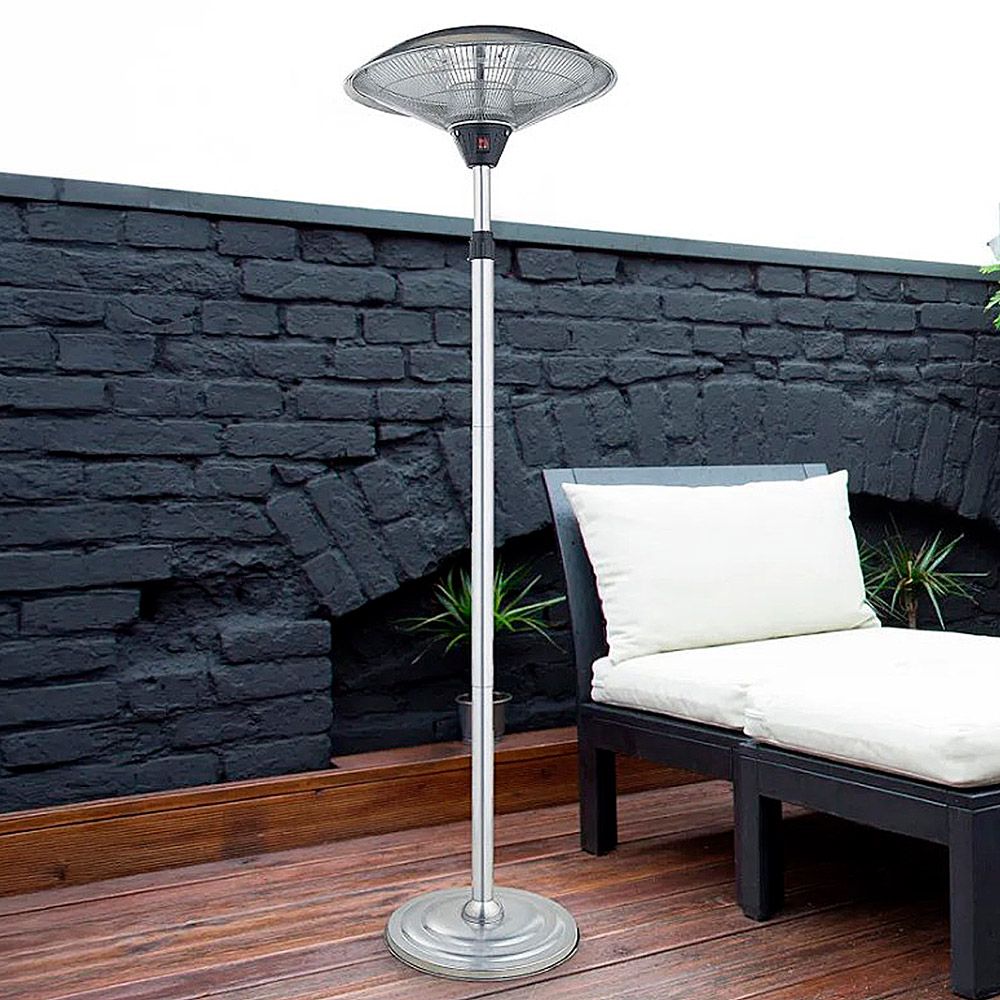 Calefactor Exterior Koel 2000w Plata Ip34 200x60x60 cm