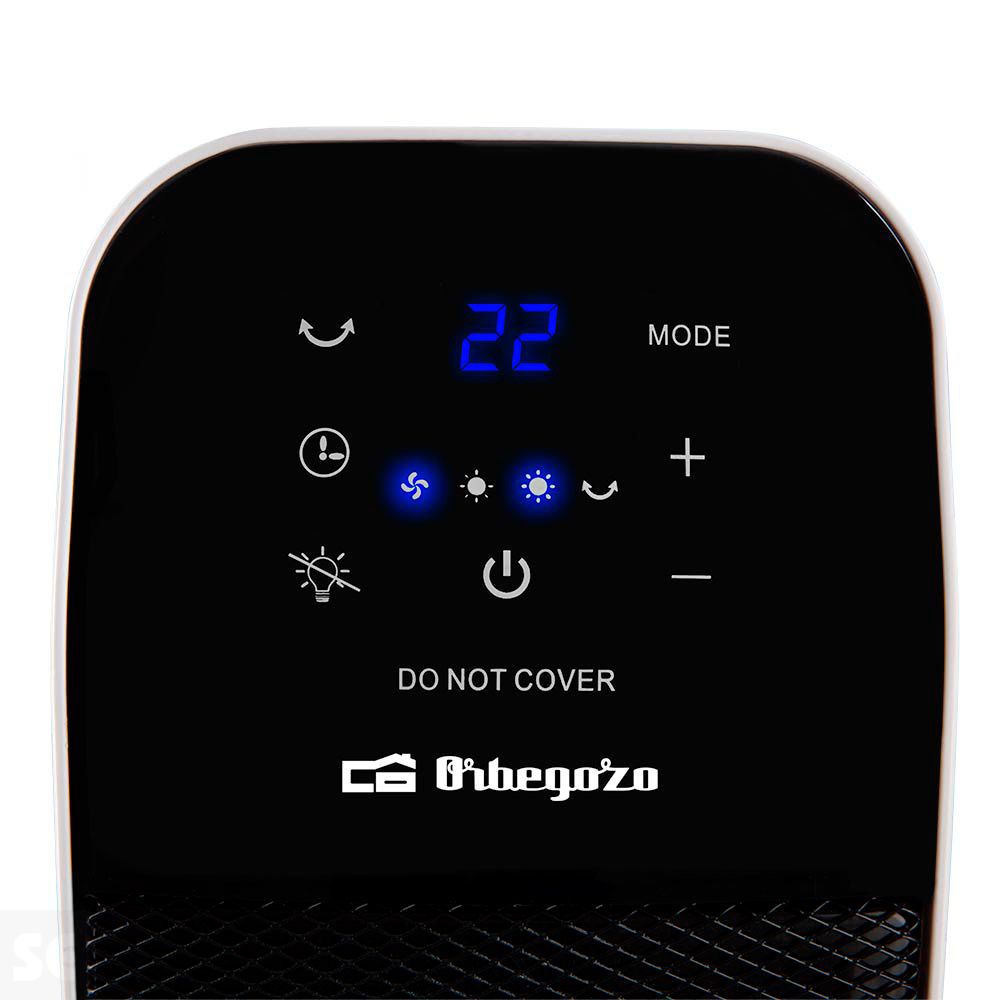 Calefactor Torre Cerámico Potencia: 2000 W. Cr 5029