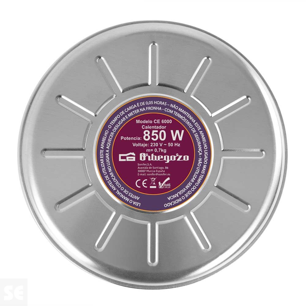 Calienta Camas Ce 6000 850w