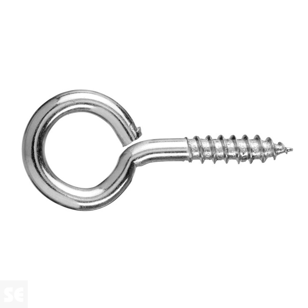 Cáncamos Cincados 3,8x25x12 mm Vz (6 uds.)