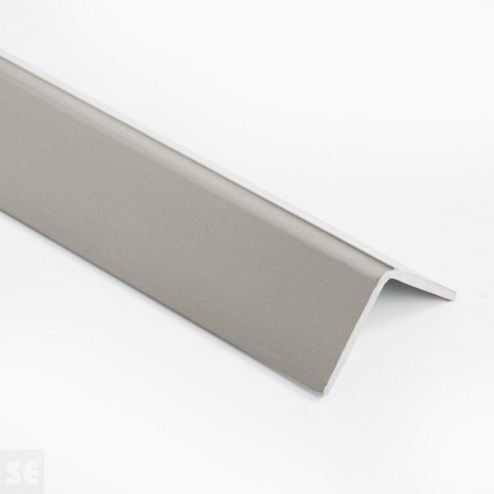 Cantonera de PVC color inoxidable