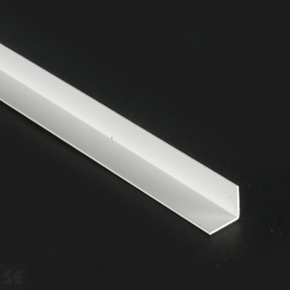 Cantonera de PVC colores estándar de color blanco | Servei Estació
