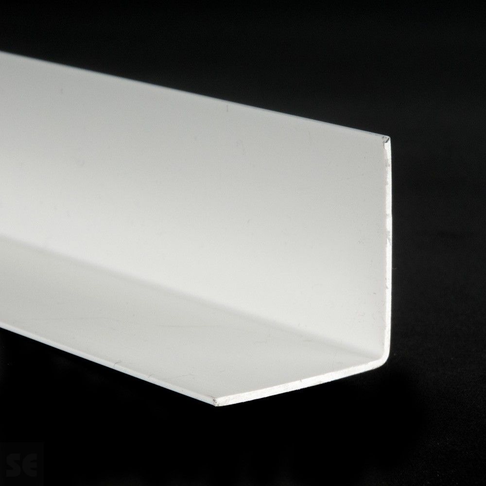 Cantonera de PVC colores estándar de color blanco | Servei Estació
