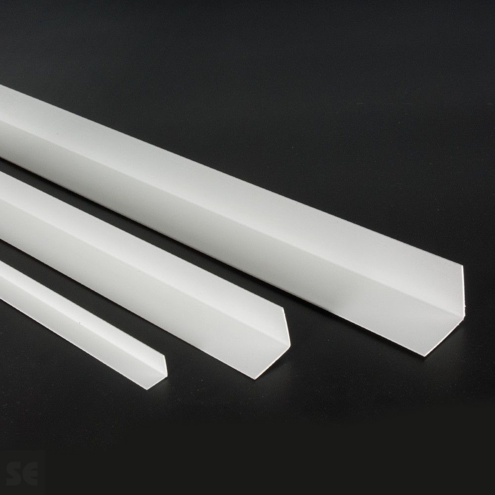 Cantonera de PVC colores estándar de color blanco | Servei Estació
