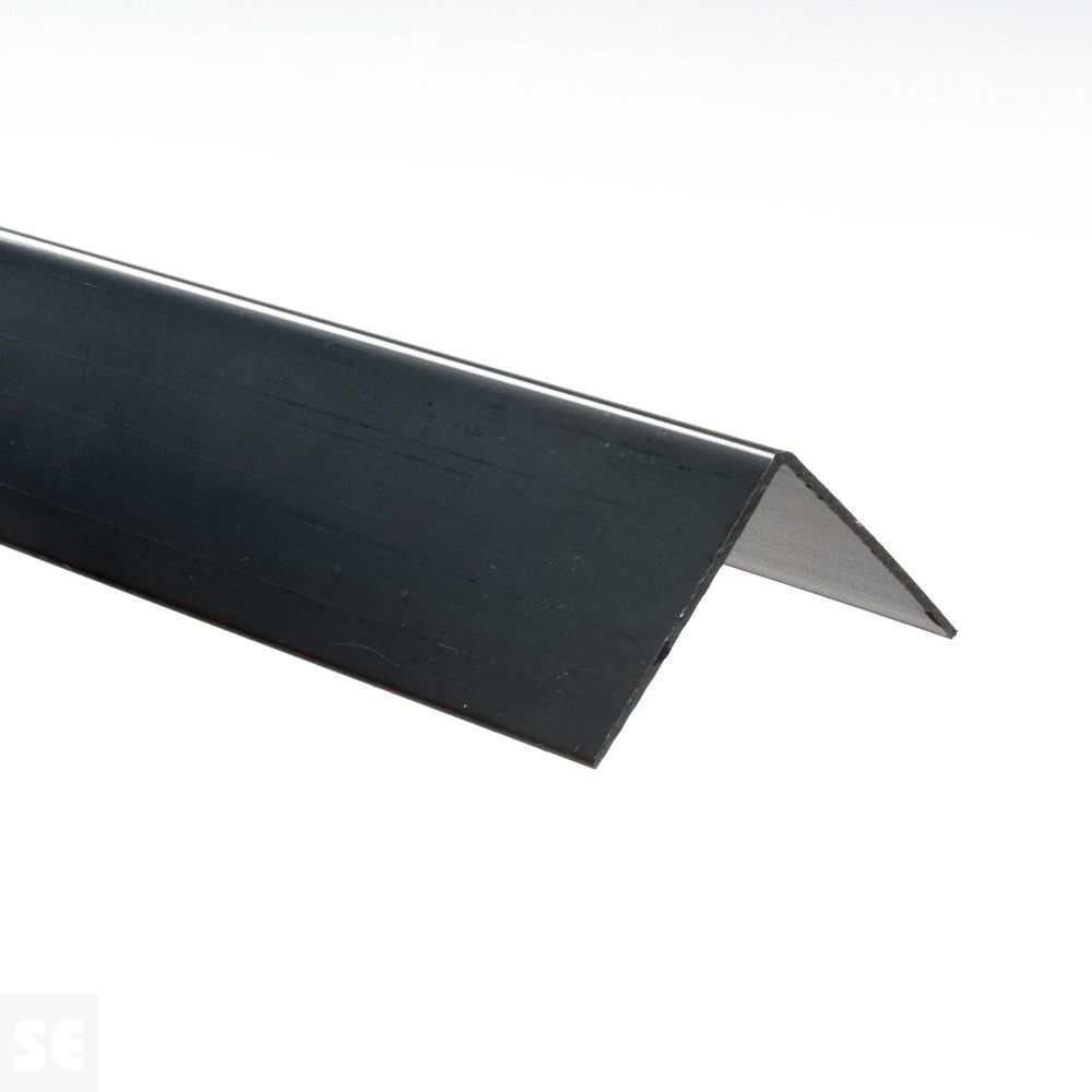 Cantonera de PVC colores estándar de color negro | Servei Estació
