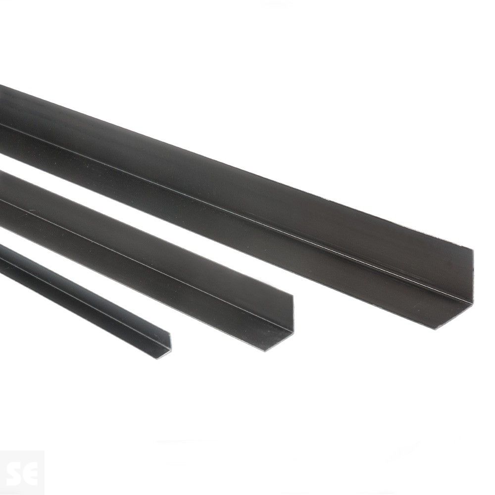 Cantonera de PVC colores estándar de color negro | Servei Estació
