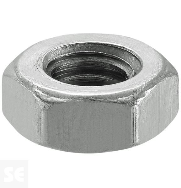 Tuerca hexagonal Acero inoxidable A2 M3 DIN 934 (20u.)