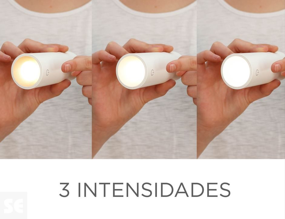 Aplique de Pared Led Roll 4 Blanco Inalámbrico