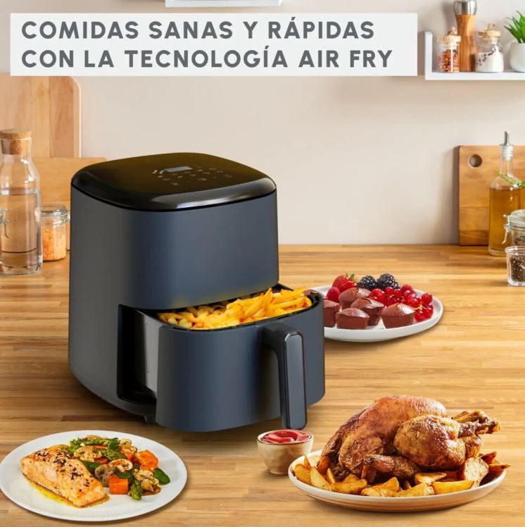 Freidora de Aire Easy Fry Max Java Peppe 5l.