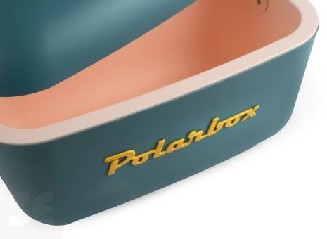 Polarbox Classic Edition 12l Azul Marino - Mostaza