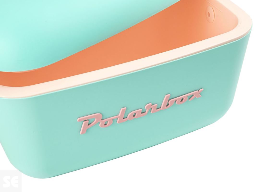 Polarbox Classic Edition 20l Verde Agua - Rosa Baby